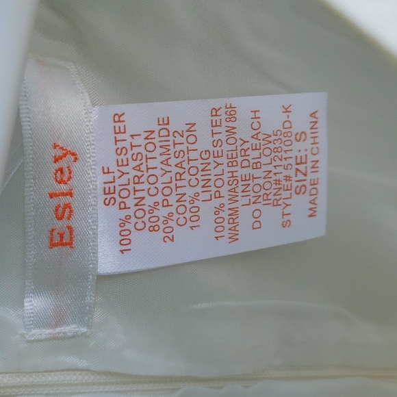 Esley Sleeveless White Cocktail - Small - Picture 4 of 4